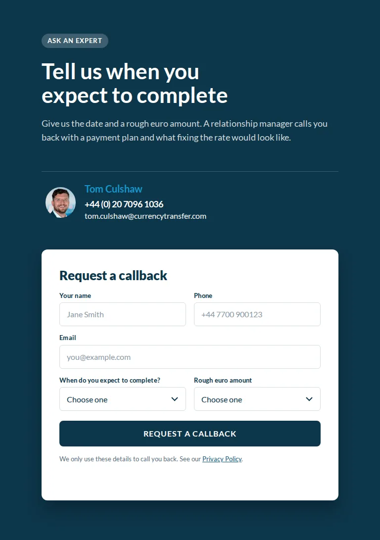 Callback form, build on staging, 768px