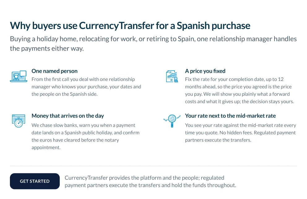 Why buyers use CurrencyTransfer, Figma frame, 992px